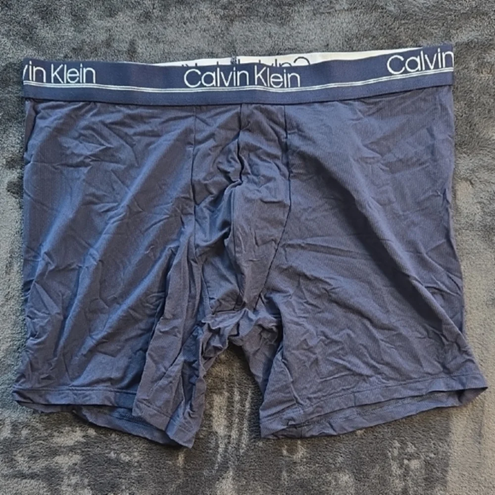 Calvin Klein Blue Boxer Briefs Premium Comfort - Picture 1 of 7